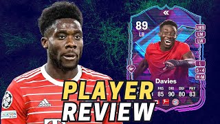 Alphonso Davies FLASHBACK SBC EAFC 24 REVIEW [upl. by Pavkovic]