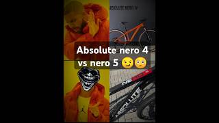 Absolute nero 5 vs nero 4 qual é melhor 🤔🥺 dicasdebike dicasmtb mtb [upl. by Leseil]