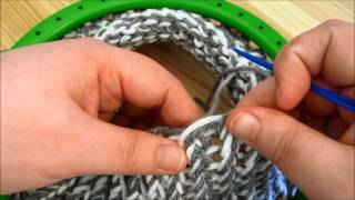 Loom Knitting  Beginning Stitches Too Loose [upl. by Granger]