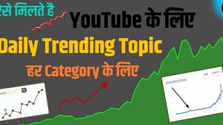 Apne category mein trending topics Kaise dhundhe [upl. by Rachele599]