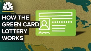 How The Green Card Lottery Actually Works  CNBC [upl. by Swann523]