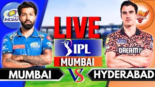 IPL 2024 Live MI vs SRH Live Match  IPL Live Score amp Commentary  Mumbai vs Hyderabad Live Match [upl. by Thursby]