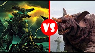 Slattern vs Baragon  SPORE [upl. by Ahsaelat718]