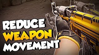 CSGO Quick Tips  How to Reduce Weapon Movement [upl. by Kit]