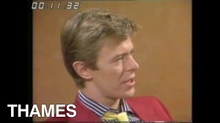 David Bowie  Interview  Afternoon plus  1979 [upl. by Tamiko424]