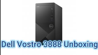 Dell Vostro 3888 Unboxing [upl. by Jamey722]