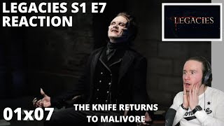 LEGACIES S1 E7 DEATH KEEPS KNOCKING ON MY DOOR REACTION 1x7 THE KNIFE RETURNS TO MALIVORE [upl. by Edualcnaej140]