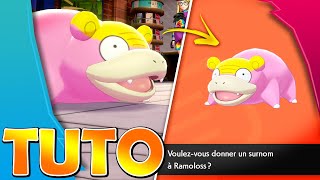 Comment obtenir RAMOLOSS de Galar ✨Tutoriel Pokémon Épée et Bouclier⚔️🛡️ [upl. by Neraa]