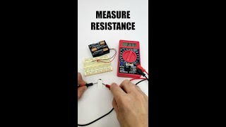 How to Measure Resistance with a Multimeter [upl. by Ahsaetan145]