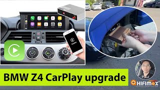 BMW Z4 E89 CIC Wireless CarPlay Android Auto Installation Tutorial BMW Z4 CarPlay retrofit upgrade [upl. by Errised]