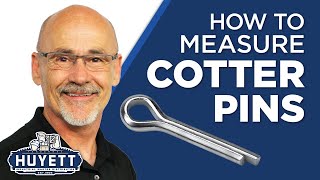 How to Measure a Cotter Pin  Huyettcom [upl. by Alfeus297]