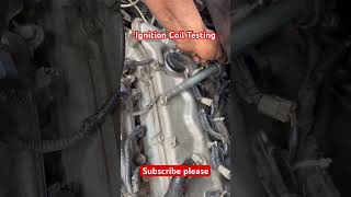 Ignition Coil testing automobile ignition coil spark sparktest [upl. by Jobie37]