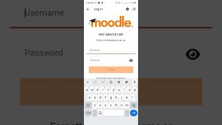 How to set up the Moodle app on your phone if at all you are facing issues with online classes or r [upl. by Germin]