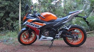 Tampak detail fisik All New Honda CBR 150 R Repsol Moto GP Edition [upl. by Anigue]