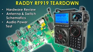 Raddy RF919 Teardown and Hardware Review [upl. by Amyas563]