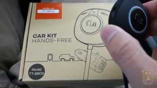 TaoTronics Bluetooth Hands Free Car Kit TTBR03 Review [upl. by Oap573]