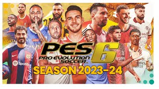 PES 6  Gudpley Patch Season 2024 v2 PC FREE DOWNLOAS [upl. by Icyaj258]