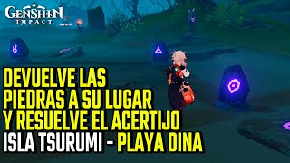 Devuelve las piedras a su lugar y resuelve el acertijo ｜ Octava del maushiro ｜ Genshin Impact [upl. by Gazo]