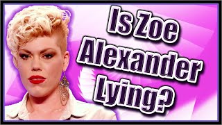 Is Zoe Alexander Lying About What Happened On The X Factor [upl. by Nethsa]