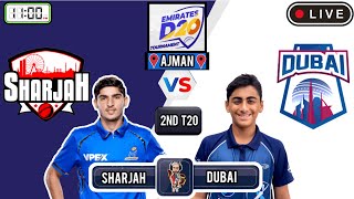 Sharjah vs Dubai LIVE  Emirates D20 2024 LIVE  SHA vs DUB Live Score amp Commentary [upl. by Hoffer138]