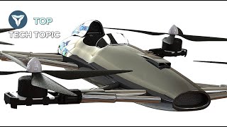 5 Star WarsStyle Manned Flying Drones 1 Human Flight Machine ▶ 4 [upl. by Yesrod826]