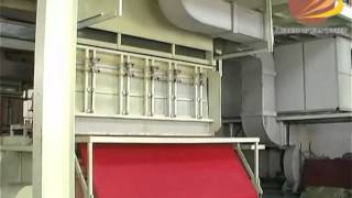 NON WOVEN FABRIC PRODUCTION LINE [upl. by Odlanir]