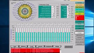 Online Sequence operation Simulation Startup Screens of GE Gas turbine frame 7EA [upl. by Nosyarg871]