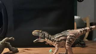 Metriacanthosaurus hunting Iguanodon [upl. by Winshell161]