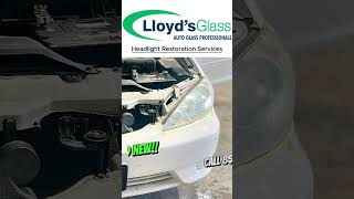 Headlight Lens Restoration Service  Lloyds Glass localbusiness [upl. by Rehpotsyrk336]