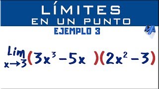 Limite en un punto  Ejemplo 3 [upl. by Crelin840]