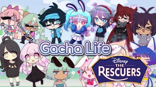 How to make Disney The Rescuers characters in Gacha Life 🐭👧🧸🐊✈⛴ [upl. by Hannala]