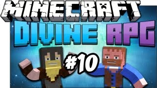 Minecraft DIVINE RPG Mod  DRAVITE POWER SWORDS Ep10 [upl. by Ataner]