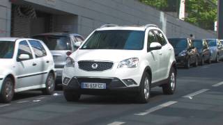 Essai SsangYong Korando eXDI 200 4WD Luxe 2011 [upl. by Esadnac]