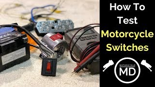 Testing Motorcycle Switches [upl. by An]