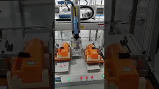 Screw fastening machine for locking two different screw types dual screw feeder system [upl. by Pier]