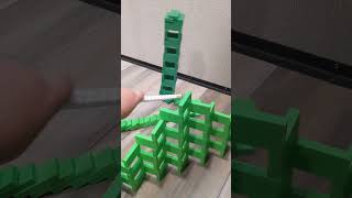 Unlucky Domino Fail dominos fail [upl. by Sagerman]