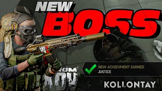 KILLING THE NEW BOSS in TARKOV [upl. by Llenoil]