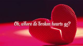 Where Do Broken Hearts Go  Whitney Houston Lyric Video [upl. by Pollitt866]