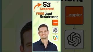 Build Free Lead Enrichment in 53 Seconds [upl. by Ymerrej858]