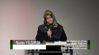 P2 Nuray Yıldırım 2017 HZ FATIMA ZEHRA SA NIN DOGUM GÜNÜ –ANNELER GÜNÜ NÜRNBERG [upl. by Vashtee]