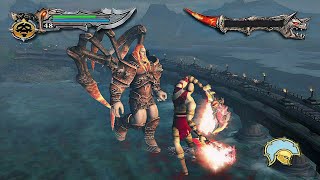 God of war 1 Kratos vs Ares Final Boss Fight 1080p 60fps [upl. by Boys]