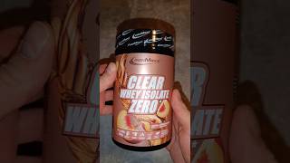 New IronMaxx Clear Whey Isolate ZERO Protein PeachIceTea [upl. by Austina]