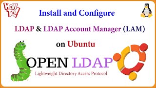 LDAP  How to Install and Configure OpenLDAP Server on UbuntuDebian [upl. by Rennob]