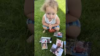 Who looks more like Rustyn as a baby rustyn rustyncore rustynbaby cute baby familyvlog [upl. by Brezin]