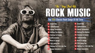 Top 100 Classic Rock Songs Of 80s 90s 🚩 Best Rock Hits Ever ⚡ 4K Video Ultra HD [upl. by Thornburg133]