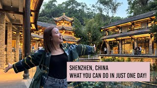 Shenzhen What to Do in One Day [upl. by Dowell]