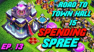 SPENDING SPREE  Road to Town Hall 15 Ep 13 [upl. by Lexy]