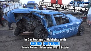 Peters 838  Yarmouth BWS 2024  Banger Racing  Highlights [upl. by Julis]