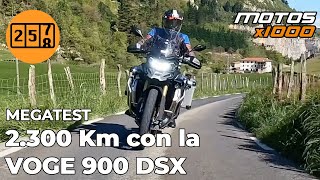 MEGATEST 2300 kms sobre la VOGE 900DSX  Motosx1000 [upl. by Edmead]