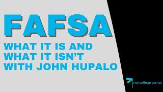 FAFSA Simplified  The One Thing You Need to Know [upl. by Barret]